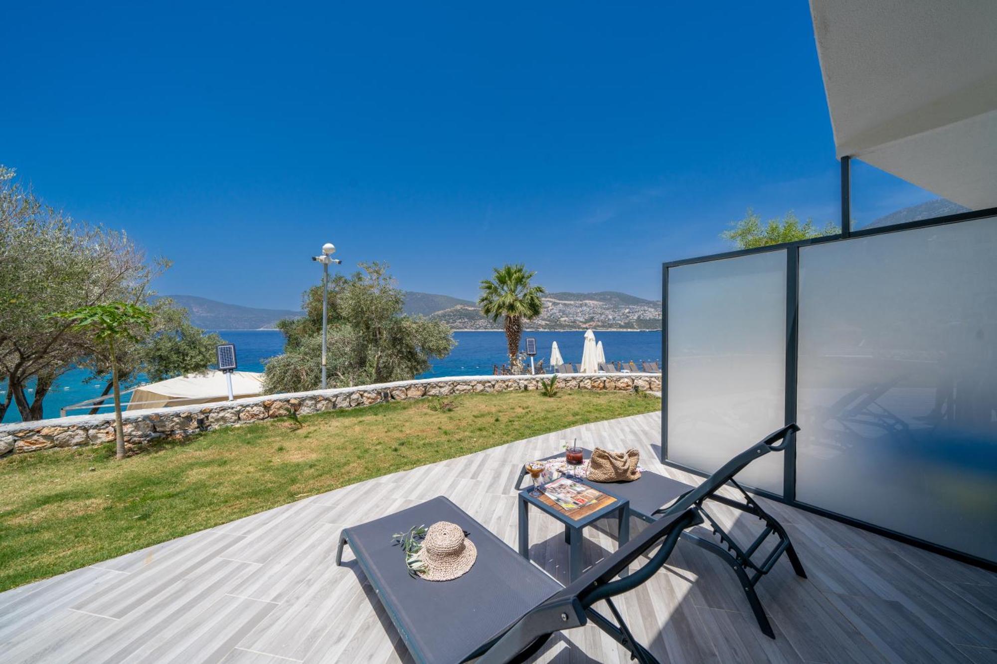 Kalkan Beach Park Hotel Kaș Exterior foto