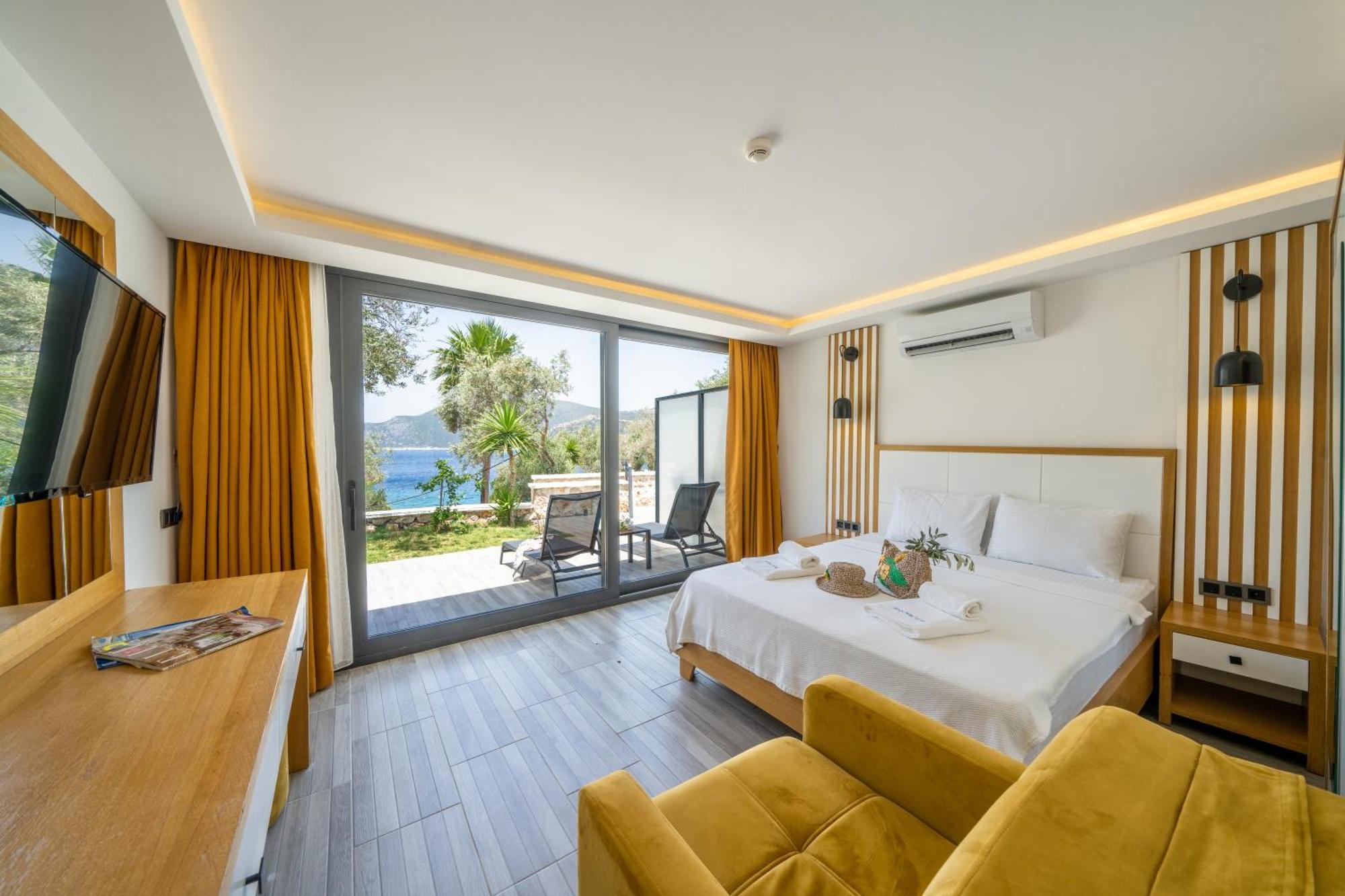 Kalkan Beach Park Hotel Kaș Exterior foto