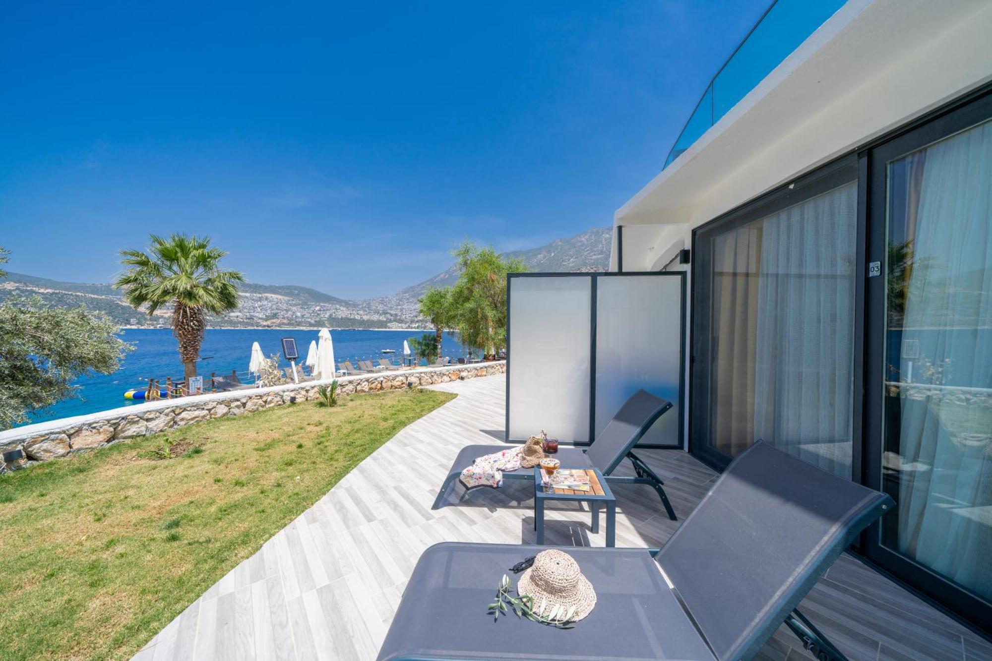 Kalkan Beach Park Hotel Kaș Exterior foto