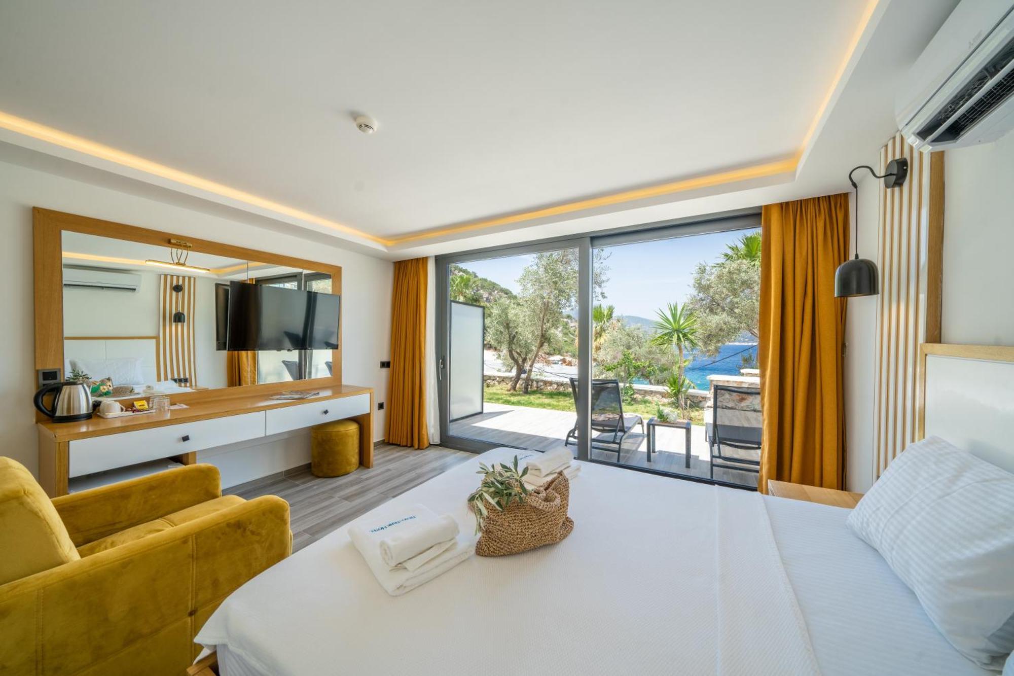 Kalkan Beach Park Hotel Kaș Exterior foto
