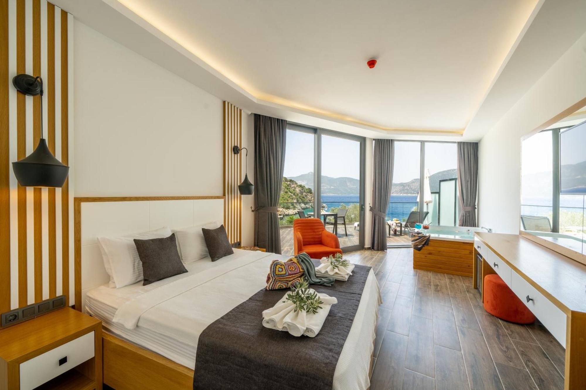 Kalkan Beach Park Hotel Kaș Exterior foto